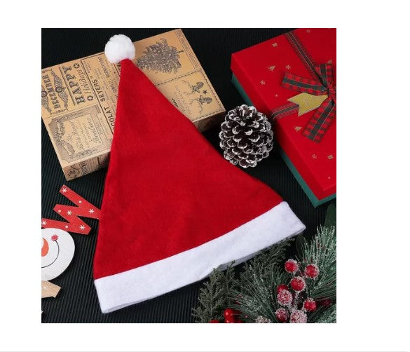 🎄 Pack Navideño de Decoración Baño + 6 Gorros de Viejo Pascuero
