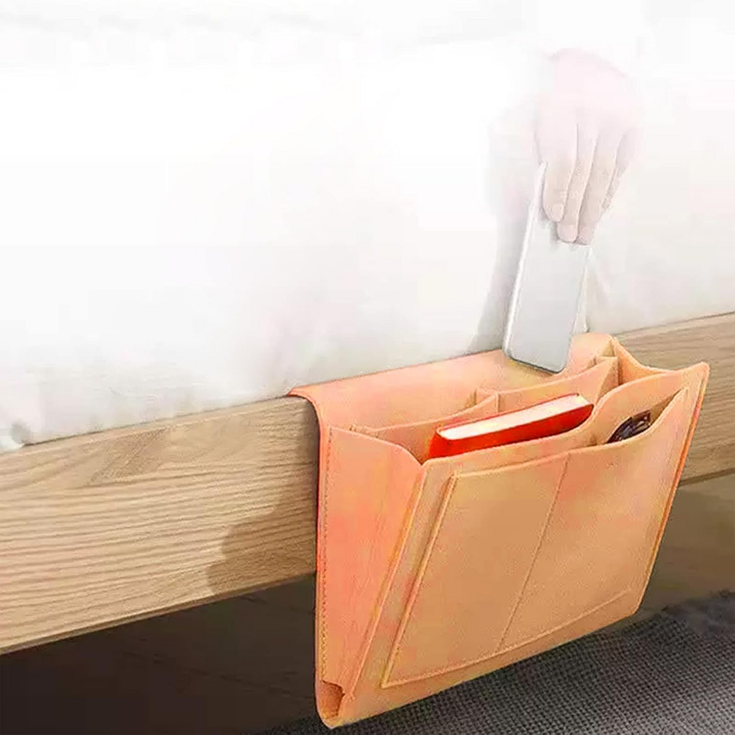 Bolso Organizador Lateral Cama y Sofá