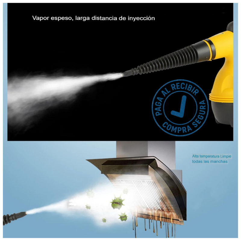 Limpiador a Vapor Multifuncional