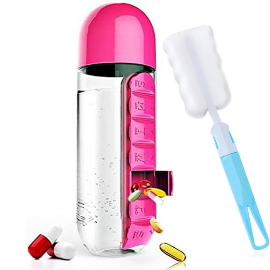 HydraPill Pro®: Botella Multifuncional 3 en 1