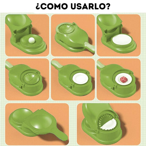 EmpanaPress Pro: Máquina 2 en 1 para Empanadas Perfectas