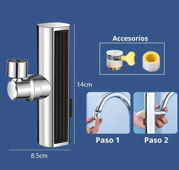AquaFlex 360® - Grifo Giratorio Universal