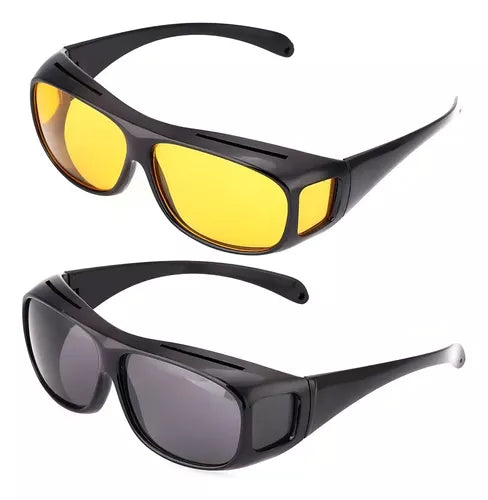 2 Lentes Visión HD + Soporte Celular Retrovisor 360°